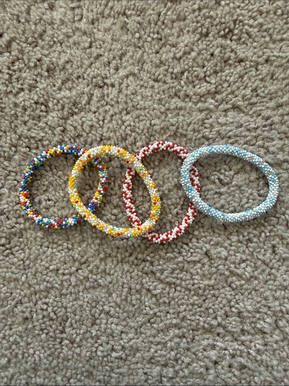 Beaded Bracelet Set - Multicolor